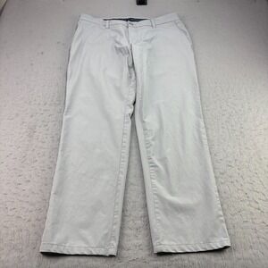 Vineyard Vines On The Go Pants Mens 35x30 Gray Chino Preppy Performance‎ Golf